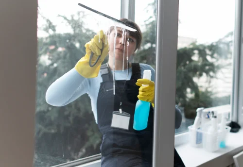 Nettoyage de vitres intérieures et extérieures à Rans